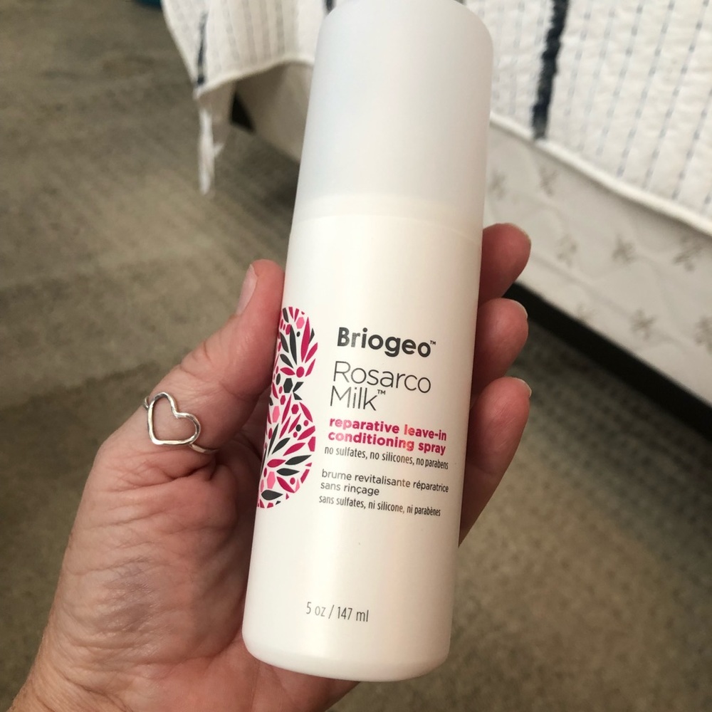 Briogeo Rosarco milk conditioning spray